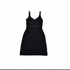 Dolce & Gabbana Black Logo Tank Top